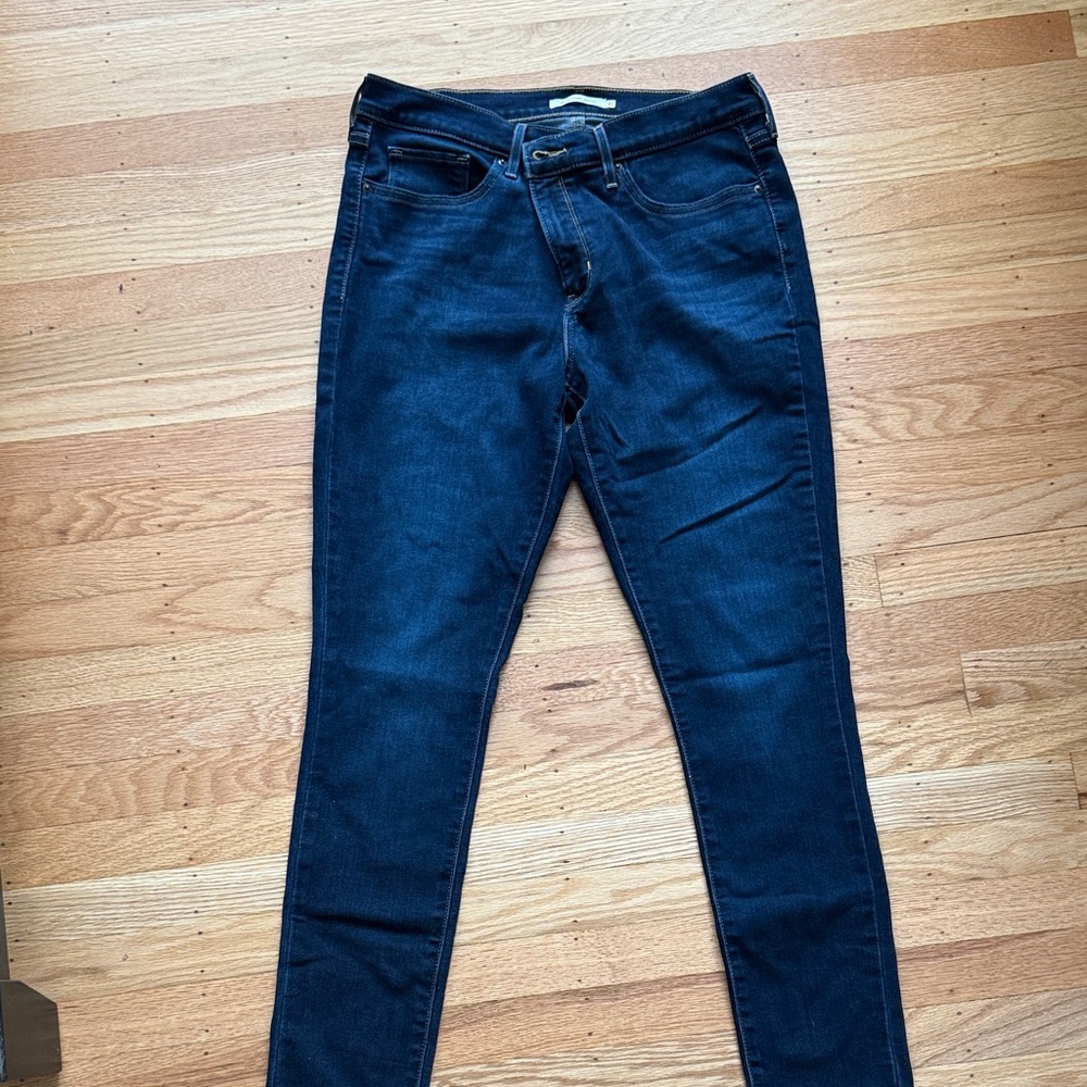 Levi's Dark Blue 311 Shaping Skinny Jeans